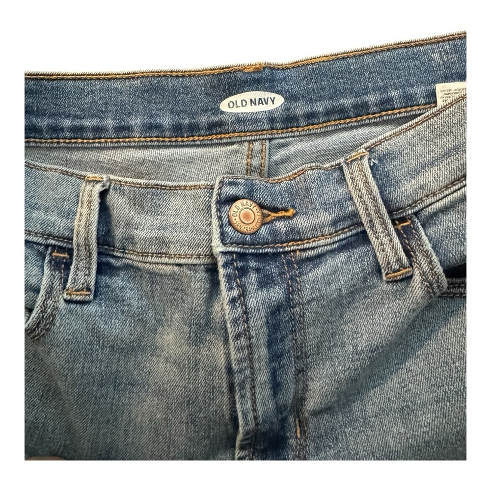 Old Navy Light Blue Jean Shorts - Picture 4 of 5
